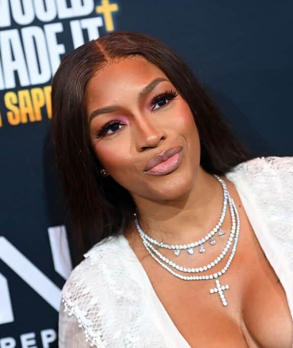 ATLANTA, GEORGIA - AUGUST 17: Drew Sidora attends the TV One Atlanta screening of "Never Would Have Made It: The Marvin Sapp Story" at Regal Atlantic Station on August 17, 2022 in Atlanta, Georgia.