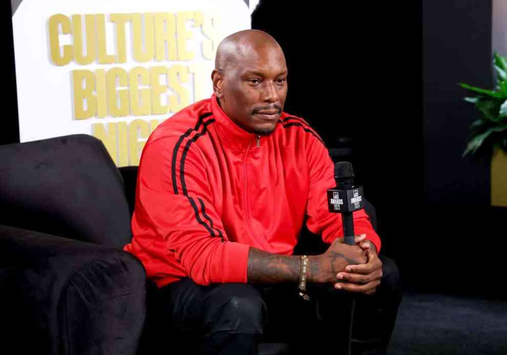 WEST HOLLYWOOD, CALIFORNIA - JUNE 24: Tyrese Gibson speaks onstage during BET Awards Media House at Quixote Studios West Hollywood on June 24, 2023 in West Hollywood, California.