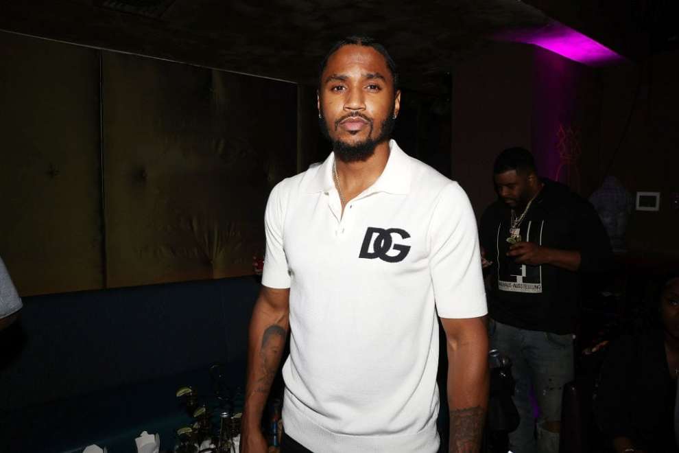 NEW YORK, NEW YORK - JUNE 22: Trey Songz attends inBetweeners & D&G, powered by UNXD. DGFamily NFT.NYC Party at TAO Uptown on June 22, 2022 in New York City