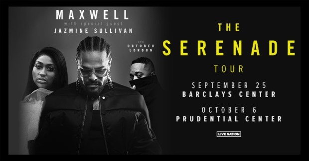 Maxwell With Special Guest Jazmine Sullivan: The Serenade Tour