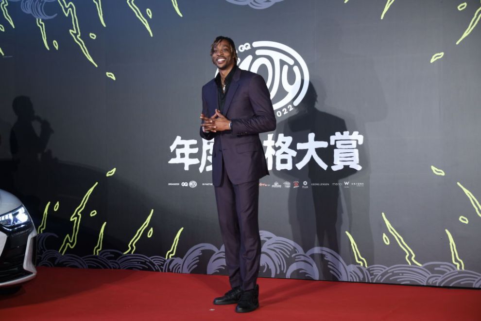 TAIPEI, CHINA - NOVEMBER 28: Basketball player Dwight Howard attends GQ Men of the Year 2022 on November 28, 2022 in Taipei, Taiwan of China.