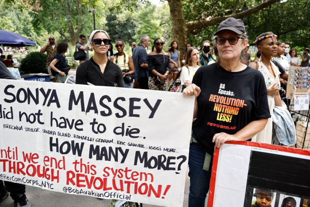 sonya massey protest