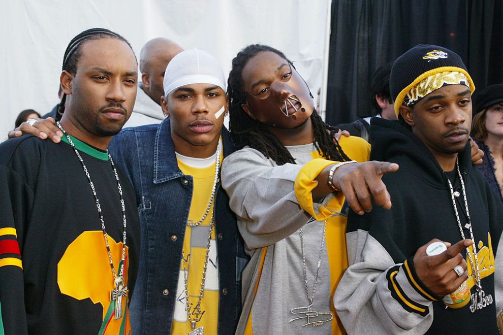 Nelly and The St. Lunatics during The 30th Annual American Music Awards - Arrivals at Shrine Auditorium in Los Angeles, California, United States.