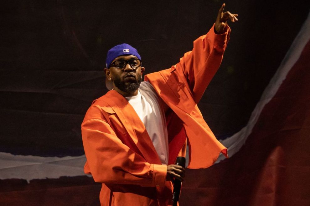 US rapper Kendrick Lamar performs during the 2023 Governors Ball Music Festival at Flushing Meadows Corona Park in New York City on June 11, 2023.