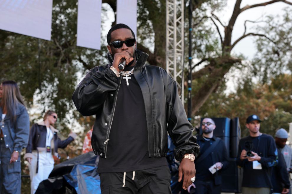 WASHINGTON, DC - OCTOBER 20: Sean "Diddy" Combs attends Sean "Diddy" Combs Fulfills $1 Million Pledge To Howard University At Howard Homecoming – Yardfest at Howard University on October 20, 2023 in Washington, DC