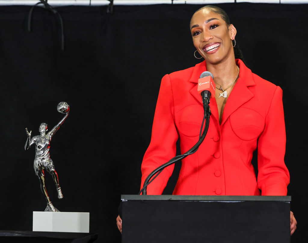 A'ja Wilson Named The 2024 Kia WNBA MVP