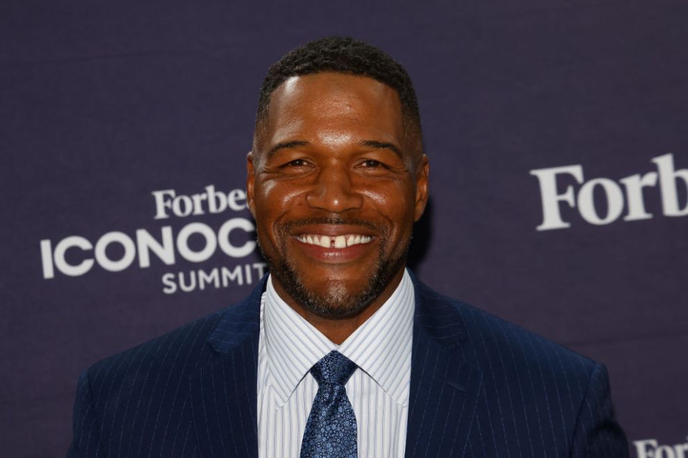 NEW YORK, NEW YORK - JUNE 12: Michael Strahan attends the 2023 Forbes Iconoclast Summit at Pier 60 on June 12, 2023 in New York City.