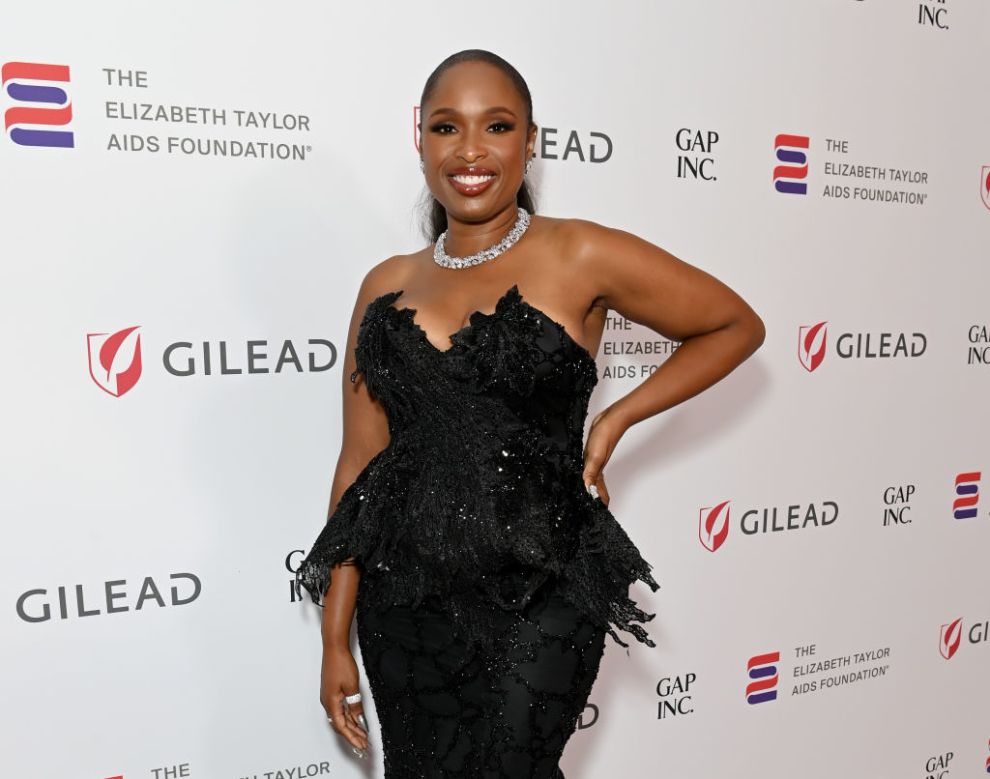 BEVERLY HILLS, CALIFORNIA - SEPTEMBER 26: Honoree Jennifer Hudson attends The Elizabeth Taylor Ball To End AIDS at The Beverly Hills Hotel on September 26, 2024 in Beverly Hills, California.