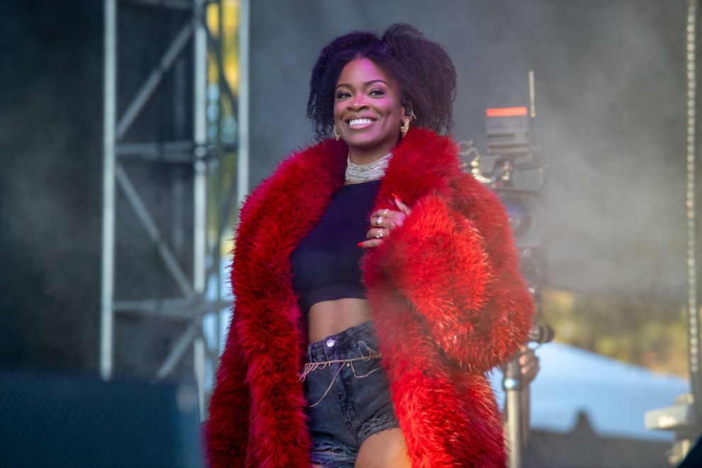 ATLANTA, GEORGIA - OCTOBER 26: Ari Lennox performs onstage at 2024 ONE MusicFest at Central Park on October 26, 2024 in Atlanta, Georgia.