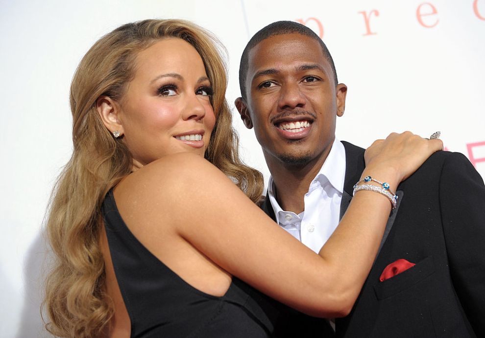 HOLLYWOOD - NOVEMBER 01: Actress/singer Mariah Carey (L) and actor Nick Cannon arrive at the screening of "Precious: Based On The Novel 'PUSH' By Sapphire" during AFI FEST 2009 held at Grauman's Chinese Theatre on November 1, 2009 in Hollywood, California.