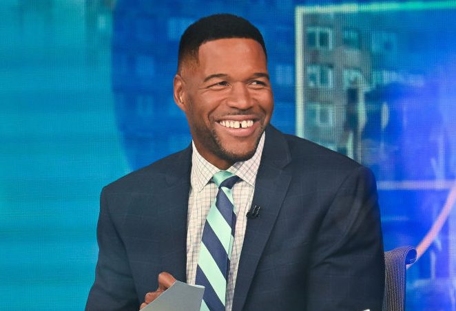 Michael Strahan Addresses Criticism During The National Anthem