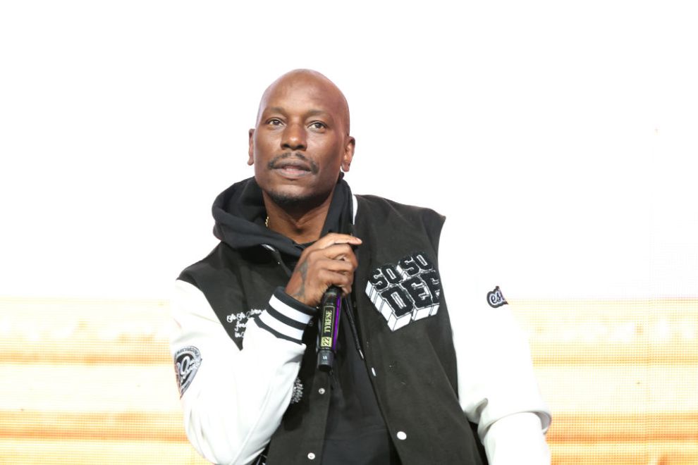 NEWARK, NEW JERSEY - NOVEMBER 08: Tyrese Gibson performs onstage during WBLS 50th Anniversary With DJ Cassidy's Pass The Mic Live at Prudential Center on November 08, 2024 in Newark, New Jersey.