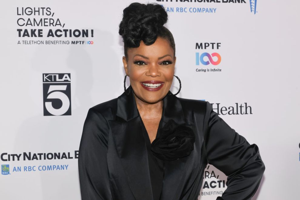 LOS ANGELES, CALIFORNIA - DECEMBER 08: Yvette Nicole Brown attends MPTF's "Lights, Camera, Take Action!" Telethon at Sunset Bronson Studios on December 08, 2024 in Los Angeles, California.