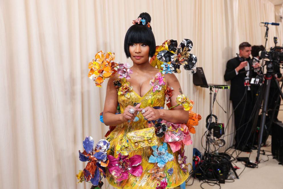 NEW YORK, NEW YORK - MAY 06: Nicki Minaj attends The 2024 Met Gala Celebrating "Sleeping Beauties: Reawakening Fashion" at The Metropolitan Museum of Art on May 06, 2024 in New York City.